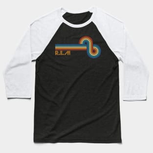 R.E.M Musical Note Baseball T-Shirt